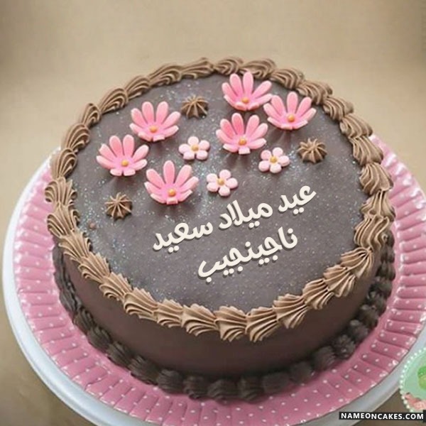 عيد ميلاد سعيد ناجينجيب صور الكيك