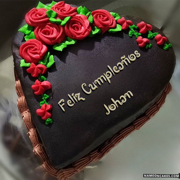 Feliz Cumpleanos Johan Imagenes De Pastel