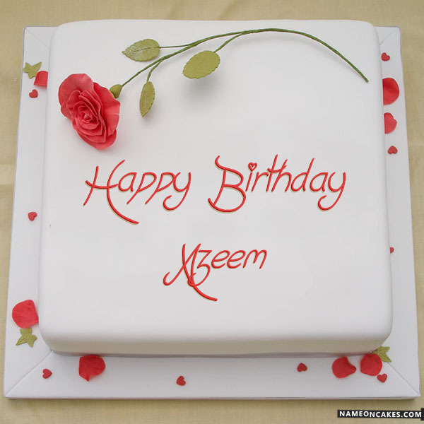 Happy Birthday Azeem Cake Images