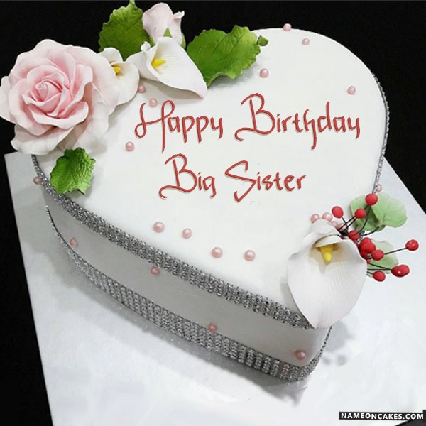 Happy Birthday Big Sister Cake Images