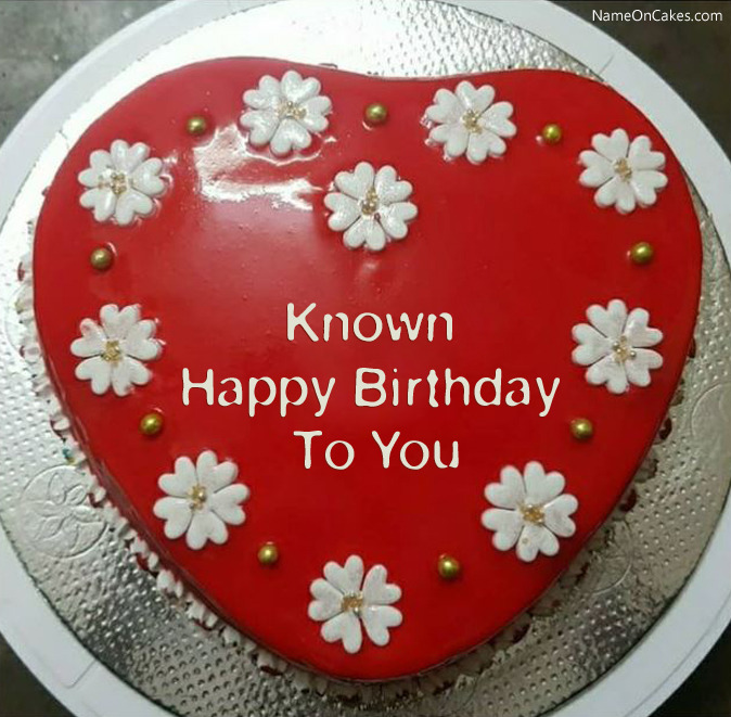 Happy Birthday Known Cake Images