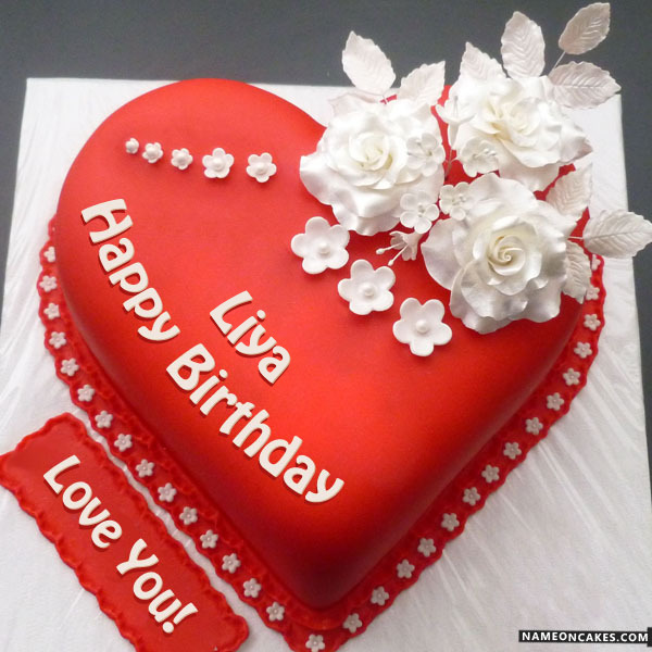 Happy Birthday liya Cake Images