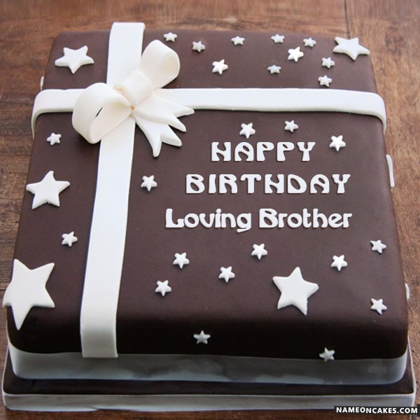 Happy Birthday Loving Brother Cake Images