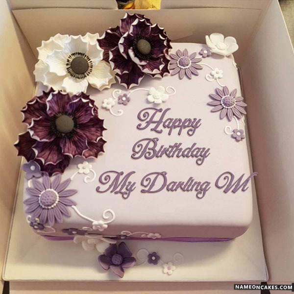 Happy Birthday my darling wife Cake Images