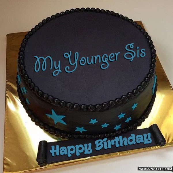 Happy Birthday My Younger Sister Cake Images