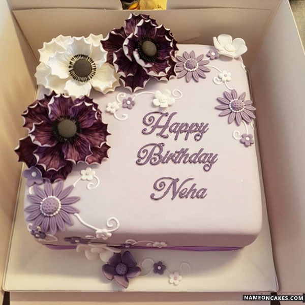 Happy Birthday Neha Cake Images