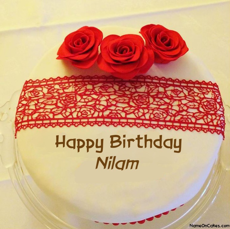 Happy Birthday Nilam Cake Images