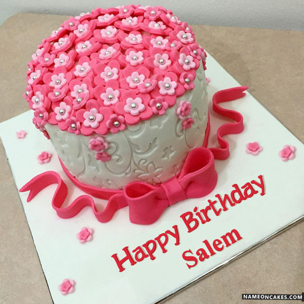 Happy Birthday Salem Cake Images