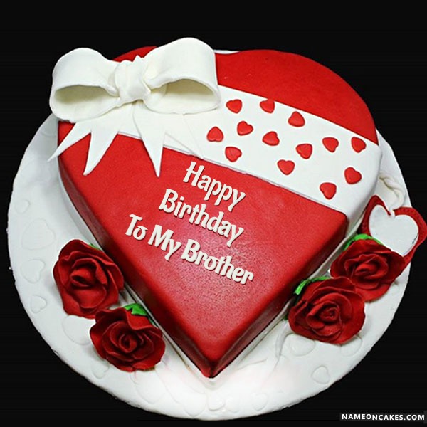 Happy Birthday to my brother Cake Images