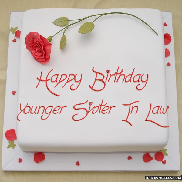 Happy Birthday Younger Sister In Law Cake Images