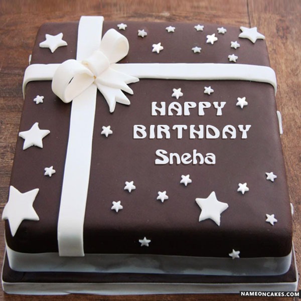 Birthday Cake For Boys With Name for Sneha